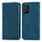 Funda de Cuero Cartera con Soporte Carcasa S08D para Asus ZenFone 8 Mini Azul