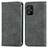 Funda de Cuero Cartera con Soporte Carcasa S08D para Asus ZenFone 8 Mini Gris