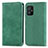 Funda de Cuero Cartera con Soporte Carcasa S08D para Asus ZenFone 8 Mini Verde