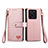 Funda de Cuero Cartera con Soporte Carcasa S15D para Xiaomi Mi 13T 5G Rosa