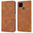 Funda de Cuero Cartera con Soporte Carcasa SY1 para Realme 7i RMX2193 Marron