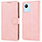 Funda de Cuero Cartera con Soporte Carcasa SY1 para Realme C30s Rosa