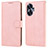 Funda de Cuero Cartera con Soporte Carcasa SY1 para Realme C55 Rosa