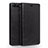 Funda de Cuero Cartera con Soporte Carcasa T01 para Huawei Honor V20 Negro