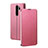 Funda de Cuero Cartera con Soporte Carcasa T01 para Xiaomi Redmi Note 8 Pro Rosa