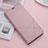 Funda de Cuero Cartera con Soporte Carcasa T02 para Apple iPhone 11 Pro Max Oro Rosa