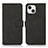 Funda de Cuero Cartera con Soporte Carcasa T02 para Apple iPhone 13 Negro