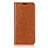 Funda de Cuero Cartera con Soporte Carcasa T02 para Oppo A91 Naranja