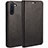 Funda de Cuero Cartera con Soporte Carcasa T02 para Samsung Galaxy Note 10 Negro