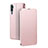 Funda de Cuero Cartera con Soporte Carcasa T02 para Xiaomi Mi Note 10 Oro Rosa