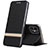 Funda de Cuero Cartera con Soporte Carcasa T03 para Apple iPhone 11 Negro