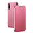 Funda de Cuero Cartera con Soporte Carcasa T03 para Huawei P30 Rosa