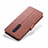 Funda de Cuero Cartera con Soporte Carcasa T03 para Xiaomi Mi 9T Marron