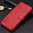 Funda de Cuero Cartera con Soporte Carcasa T03 para Xiaomi Mi 9T Rojo