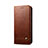 Funda de Cuero Cartera con Soporte Carcasa T03 para Xiaomi Redmi 9i Marron