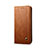 Funda de Cuero Cartera con Soporte Carcasa T03 para Xiaomi Redmi 9i Marron Claro