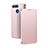 Funda de Cuero Cartera con Soporte Carcasa T04 para Huawei Honor View 20 Oro Rosa