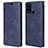 Funda de Cuero Cartera con Soporte Carcasa T05 para Huawei P Smart (2020) Azul