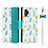 Funda de Cuero Cartera con Soporte Carcasa T05 para Samsung Galaxy Note 10 Plus Cian