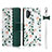 Funda de Cuero Cartera con Soporte Carcasa T05 para Samsung Galaxy Note 10 Plus Verde