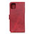 Funda de Cuero Cartera con Soporte Carcasa T06 para Xiaomi Mi 11 5G Rojo