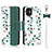 Funda de Cuero Cartera con Soporte Carcasa T07 para Apple iPhone 11 Verde