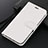 Funda de Cuero Cartera con Soporte Carcasa T07 para Huawei Honor V30 5G Blanco