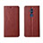 Funda de Cuero Cartera con Soporte Carcasa T08 para Huawei Mate 20 Lite Marron