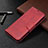 Funda de Cuero Cartera con Soporte Carcasa T08 para Samsung Galaxy Note 20 5G Rojo