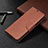 Funda de Cuero Cartera con Soporte Carcasa T08 para Samsung Galaxy Note 20 Ultra 5G Marron