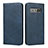 Funda de Cuero Cartera con Soporte Carcasa T08 para Samsung Galaxy S10 Plus Azul