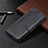 Funda de Cuero Cartera con Soporte Carcasa T08 para Xiaomi Redmi 9AT Negro