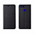 Funda de Cuero Cartera con Soporte Carcasa T09 para Huawei Honor V20 Negro