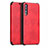 Funda de Cuero Cartera con Soporte Carcasa T10 para Huawei P20 Pro Rojo