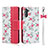 Funda de Cuero Cartera con Soporte Carcasa T10 para Samsung Galaxy Note 10 5G Rojo