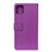 Funda de Cuero Cartera con Soporte Carcasa T12 para Xiaomi Mi 11 Lite 5G Morado