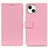 Funda de Cuero Cartera con Soporte Carcasa T14 para Apple iPhone 13 Rosa