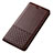 Funda de Cuero Cartera con Soporte Carcasa T14 para Xiaomi Redmi Note 8 Marron