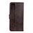 Funda de Cuero Cartera con Soporte Carcasa T17 para Xiaomi Mi 11 5G Marron