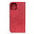 Funda de Cuero Cartera con Soporte Carcasa T24 para Xiaomi Mi 11 5G Rojo