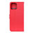 Funda de Cuero Cartera con Soporte Carcasa T25 para Xiaomi Mi 11 5G Rojo