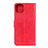 Funda de Cuero Cartera con Soporte Carcasa T26 para Xiaomi Mi 11 Lite 4G Rojo