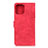 Funda de Cuero Cartera con Soporte Carcasa T29 para Xiaomi Mi 11 5G Rojo