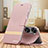 Funda de Cuero Cartera con Soporte Carcasa TB1 para Huawei Nova 11 SE Oro Rosa