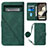 Funda de Cuero Cartera con Soporte Carcasa Y01B para Google Pixel 8 5G Verde