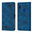 Funda de Cuero Cartera con Soporte Carcasa Y01B para Huawei P Smart Z (2019) Azul