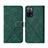 Funda de Cuero Cartera con Soporte Carcasa Y01B para Oppo A53s 5G Verde