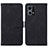 Funda de Cuero Cartera con Soporte Carcasa Y01B para Oppo F21 Pro 4G Negro