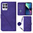 Funda de Cuero Cartera con Soporte Carcasa Y01B para Realme 8i Morado