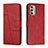 Funda de Cuero Cartera con Soporte Carcasa Y01X para Motorola Moto G Stylus (2022) 5G Rojo